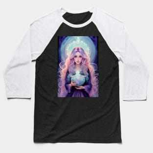 Fantasy pastel witch queen Baseball T-Shirt